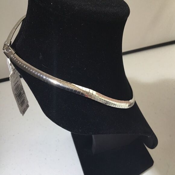 2028 Silver Dipped Cobra Chain Necklace (G2) - Picture 3 of 7